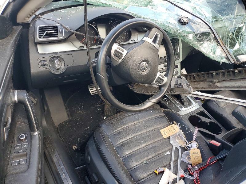 2013 Volkswagen Passat cc VIN WVWRN7AN7DE526968 COPART salvage auction — ROLLOVER, Salvage Title, sold $425 on 2026-07-13 (photo 8)