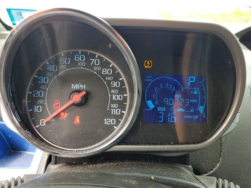 2014 Chevrolet Spark VIN KL8CB6S95EC416050 COPART salvage auction — FRONT END, Nj - Cert Of Title-Salvage, sold $775 on 2026-07-10 (photo 9)
