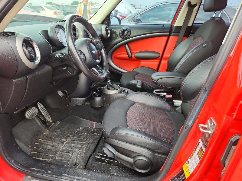2012 Mini Cooper VIN WMWZC3C52CWL82697 COPART salvage auction — FRONT END, TX - CERTIFICATE OF TITLE (P), sold $1,200 on 2026-07-30 (photo 7)