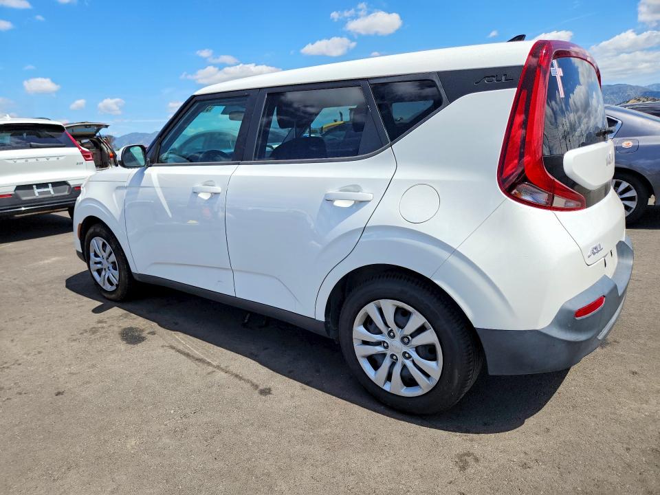 2022 Kia Soul VIN KNDJ23AU2N7172756 COPART salvage auction — FRONT END, Ca - Salvage Certificate, sold $2,650 on 2026-07-08 (photo 2)