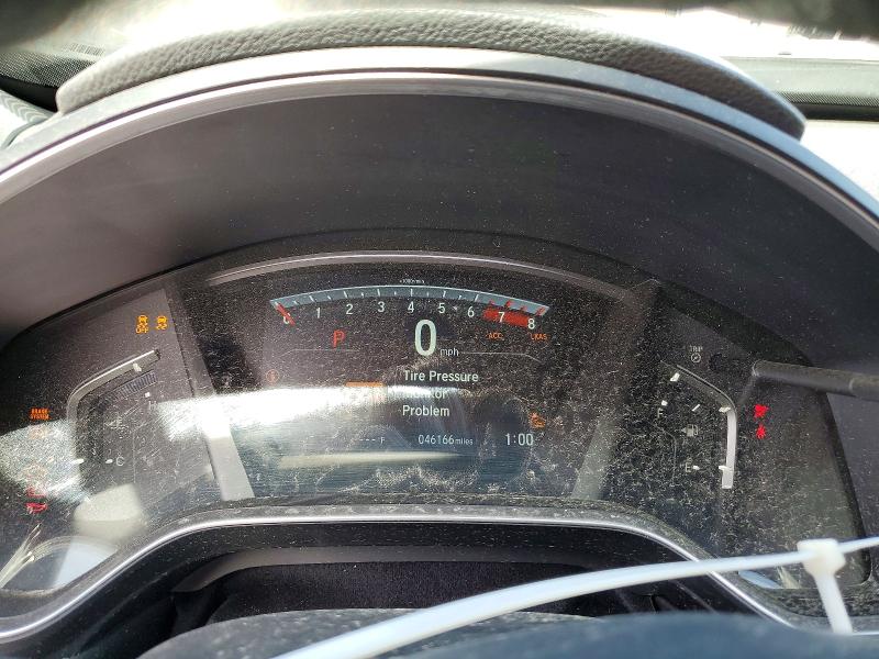 2017 Honda Cr-v VIN 7FARW1H52HE037046 COPART salvage auction — FRONT END, Tn - Salvage Certificate, sold $3,750 on 2026-07-28 (photo 9)