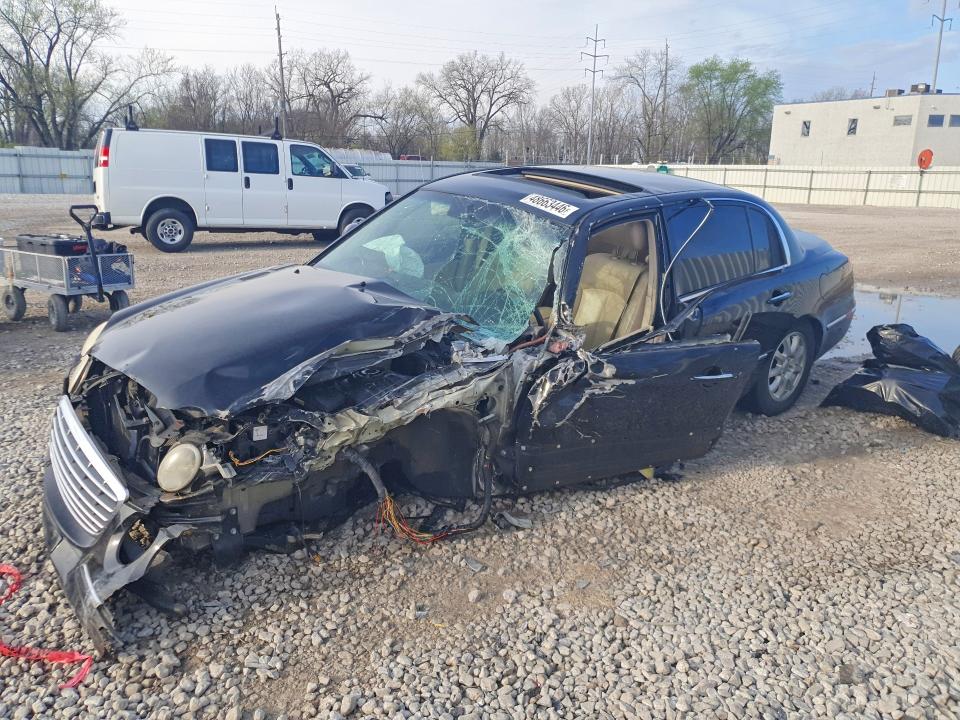 2008 Kia Amanti VIN KNALD125185143910 COPART salvage auction — FRONT END, Oh - Cert Of Title-Salvage, sold $125 on 2026-07-24 (photo 1)
