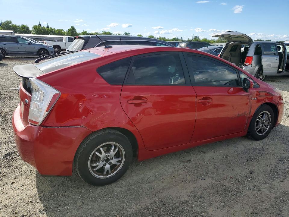 2011 Toyota VIN JTDKN3DU2B0258418 COPART salvage auction — FRONT END, Ca - Non-Repairable Vehicle Cert, sold $650 on 2026-07-07 (photo 3)