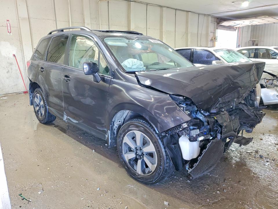 2018 Subaru Forester VIN JF2SJAGC7JH525573 COPART salvage auction — FRONT END, Tn - Salvage Certificate, sold $150 on 2026-07-28 (photo 4)