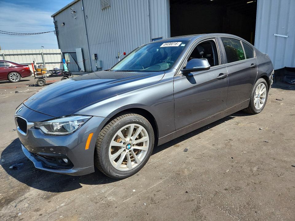 2018 BMW 3er VIN WBA8E1G50JNU90517 COPART salvage auction — REAR END, Fl - Cert Of Title Slvg Rebuildable, sold $4,600 on 2026-07-27 (photo 1)