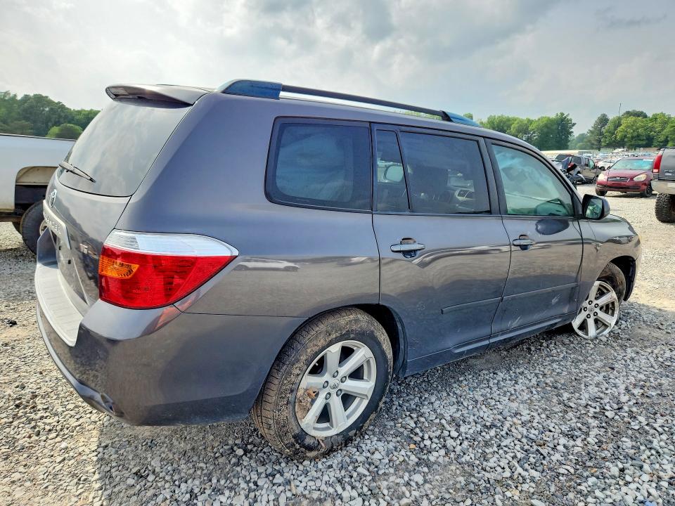 2009 Toyota Highlander VIN JTEDS41A592070584 COPART salvage auction — UNDERCARRIAGE, Ar - Cert Of Title-Salvage, sold $2,500 on 2026-07-08 (photo 3)