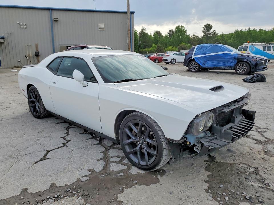 2021 Dodge Challenger VIN 2C3CDZJG6MH662575 COPART salvage auction — FRONT END, Tn - Salvage Certificate, sold $6,200 on 2026-07-02 (photo 4)