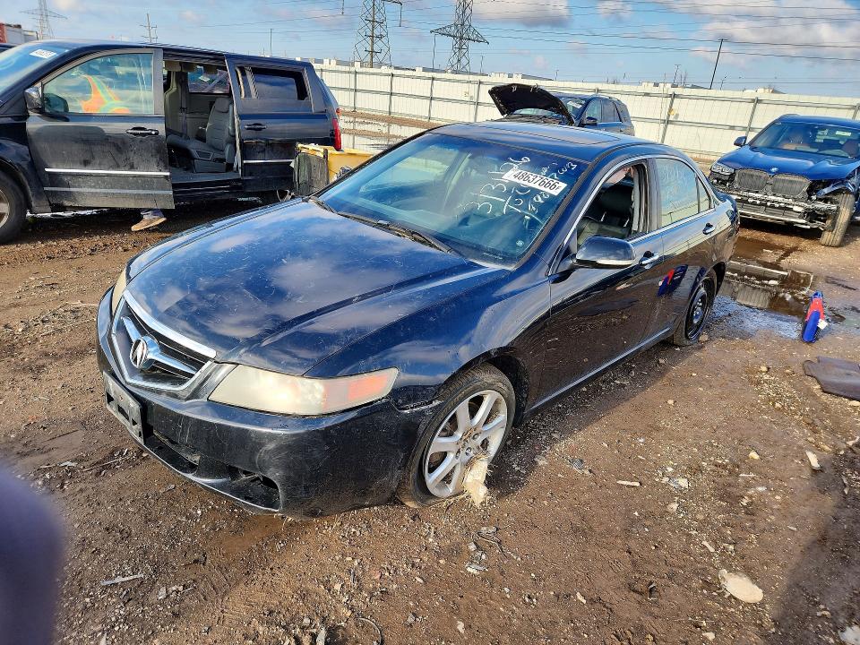 2005 Acura Tsx VIN JH4CL96895C017244 COPART salvage auction — SIDE, Il - Salvage Certificate, sold $525 on 2026-07-07 (photo 1)