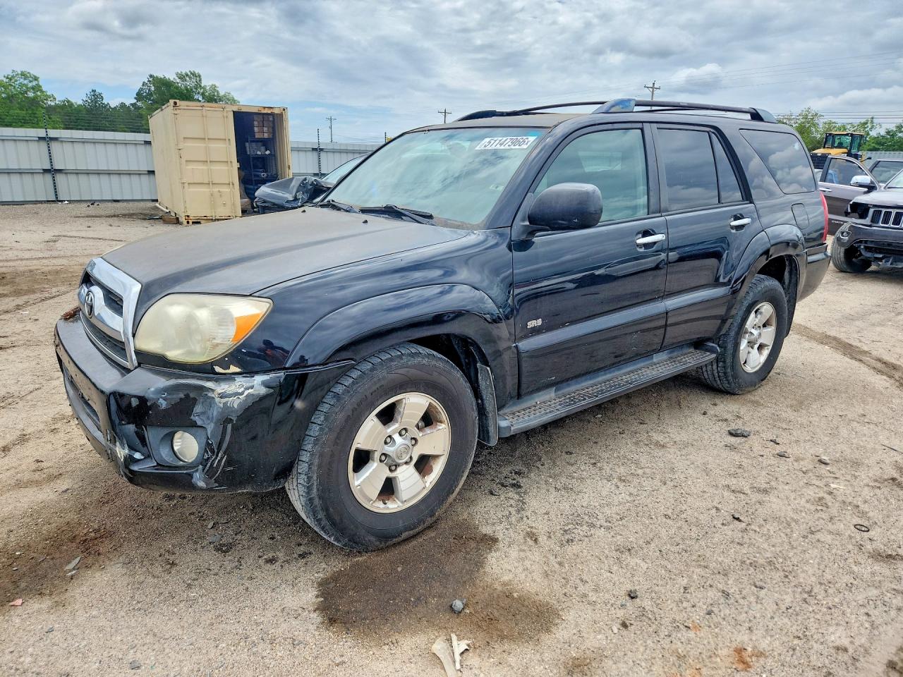 2008 Toyota 4Runner VIN JTEZU14RX8K019872 COPART salvage auction — Rear End, FL - CERT OF TITLE SLVG REBUILDABLE, sold $2,550 on 2026-07-09 (photo 1)