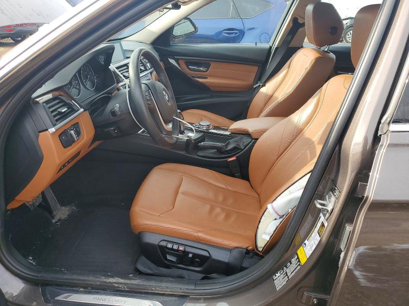 2015 BMW 3er VIN WBA3B9G51FNR94471 COPART salvage auction — FRONT END, Il - Salvage Certificate, sold $2,700 on 2026-07-21 (photo 7)