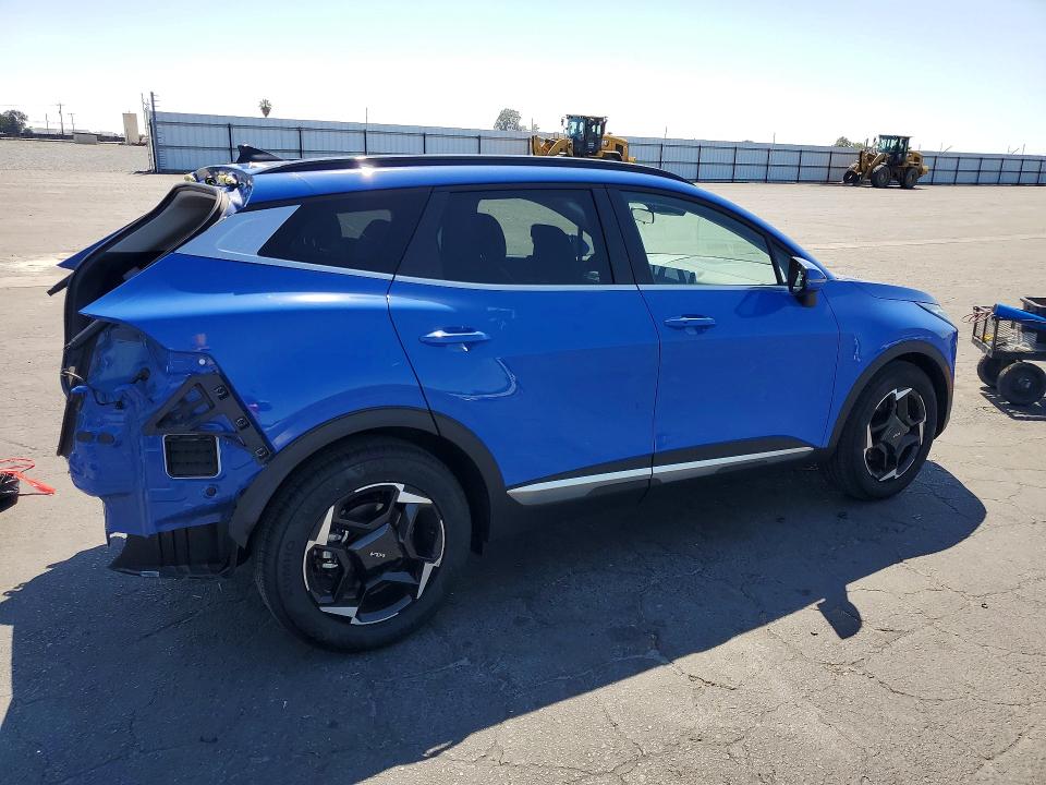 2026 Kia Sportage VIN 5XYK33DF6TG345354 COPART salvage auction — REAR END, Ca - Salvage Certificate, sold $12,100 on 2026-07-02 (photo 3)