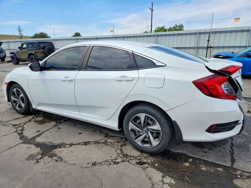 2020 Honda Civic VIN 19XFC2F63LE208944 COPART salvage auction — REAR END, Salvage Title, sold $7,600 on 2026-08-19 (photo 2)