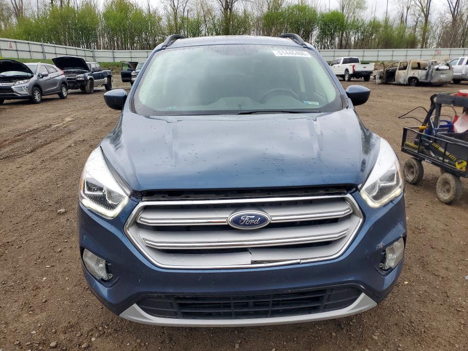 2018 Ford Escape VIN 1FMCU9HD6JUC79814 COPART salvage auction — FRONT END, Mi - Certificate Of Title, sold $350 on 2026-07-22 (photo 5)