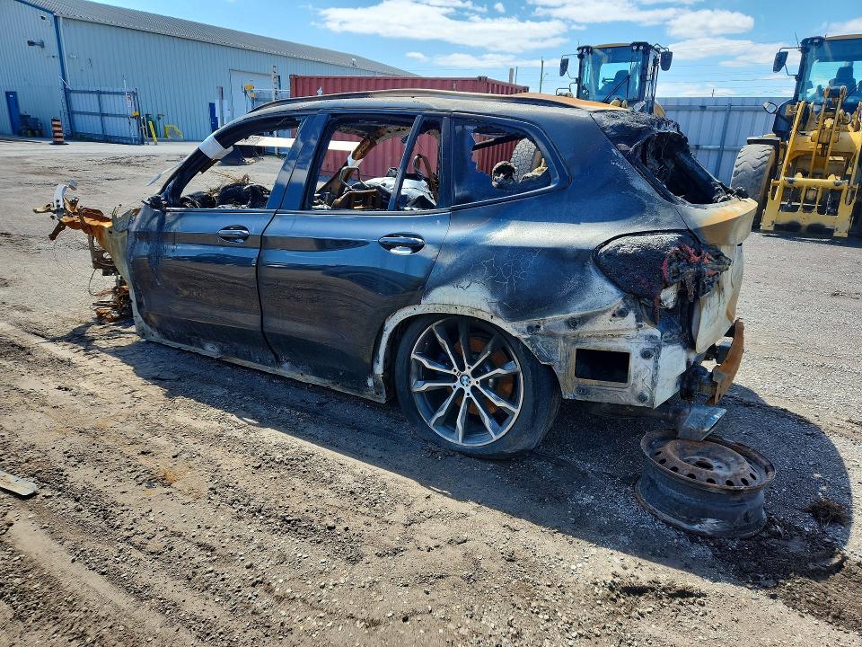 2022 BMW X3 VIN 5UX53DP04N9K31821 COPART salvage auction — VANDALISM, On - No Title Available, sold $375 on 2026-07-28 (photo 2)