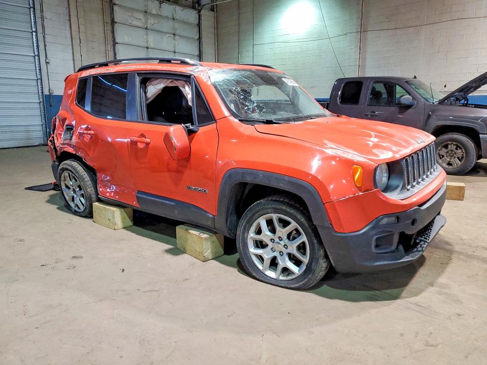 2016 Jeep Renegade VIN ZACCJBBT8GPE38895 COPART salvage auction — ROLLOVER, Mi - Certificate Of Title, sold $475 on 2026-07-31 (photo 4)