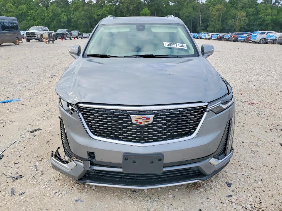 2023 Cadillac Xt6 VIN 1GYKPCRS9PZ109096 COPART salvage auction — FRONT END, Tx - Certificate Of Title, sold $7,400 on 2026-07-14 (photo 5)
