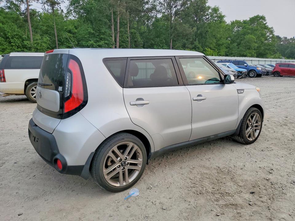 2015 Kia Soul VIN KNDJN2A22F7783839 COPART salvage auction — REAR END, Ga - Cert Of Title-Salvage, sold $1,400 on 2026-07-14 (photo 3)
