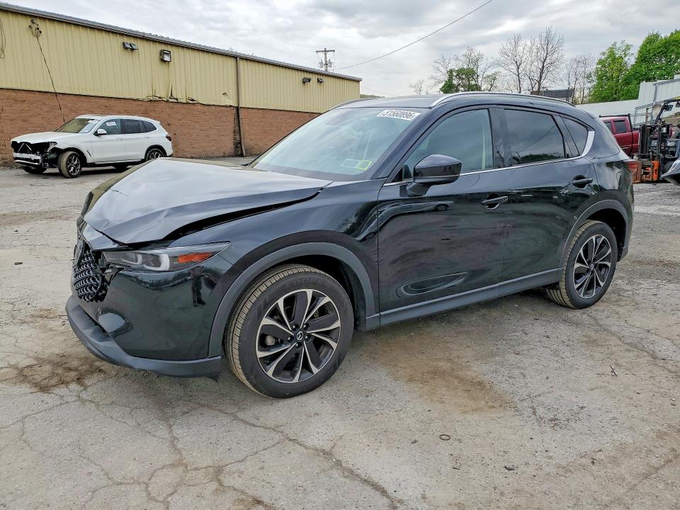 2023 Mazda Cx-5 VIN JM3KFBDM8P0176960 COPART salvage auction — FRONT END, NY - MV-907A SALVAGE CERTIFICATE, sold $8,800 on 2026-07-02 (photo 1)