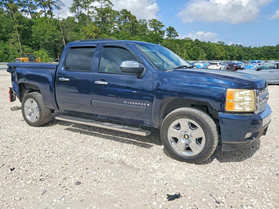 2007 Chevrolet Silverado VIN 3GCEC13J67G507143 COPART salvage auction — REAR END, TX - CERTIFICATE OF TITLE, sold $1,650 on 2026-07-02 (photo 4)