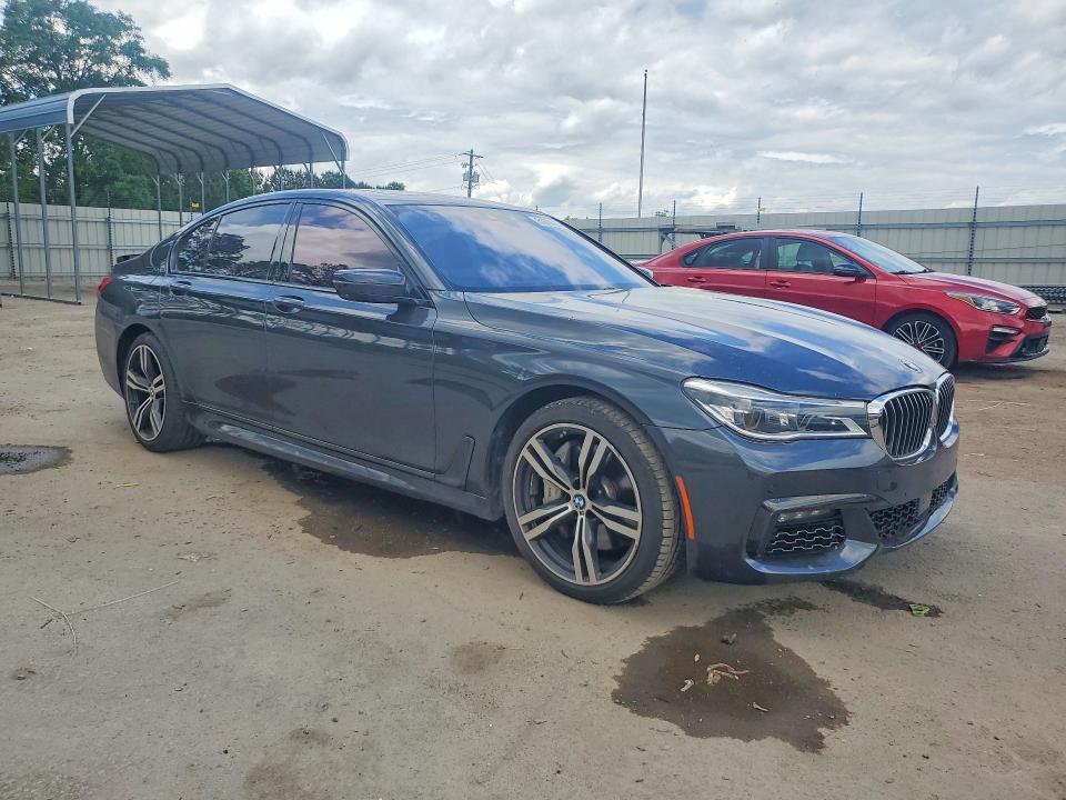 2018 BMW 7er VIN WBA7B0C57JG527278 COPART salvage auction — REAR END, Sc - Cert Of Title-Salvage, sold $8,100 on 2026-07-06 (photo 4)