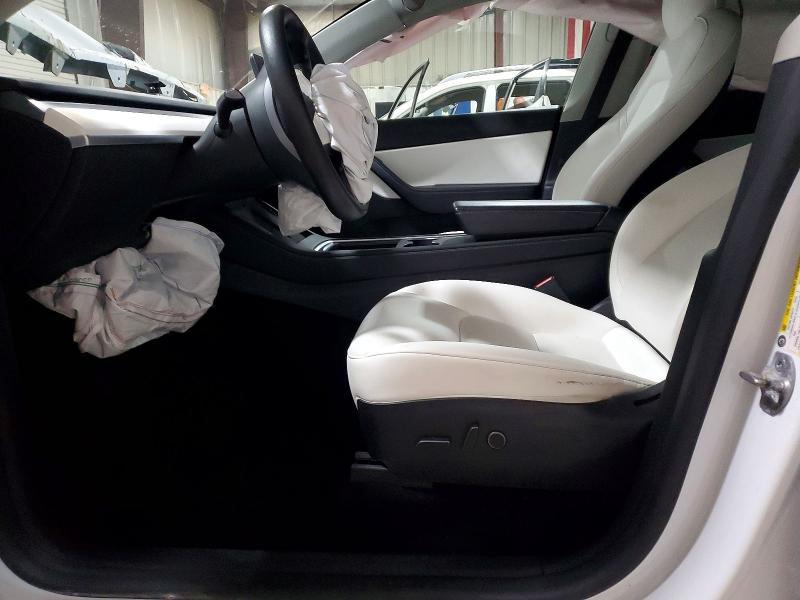 2021 Tesla Model y VIN 5YJYGDEE5MF187155 COPART salvage auction — FRONT END, PA - CERTIFICATE OF SALVAGE, sold $5,600 on 2026-07-15 (photo 7)