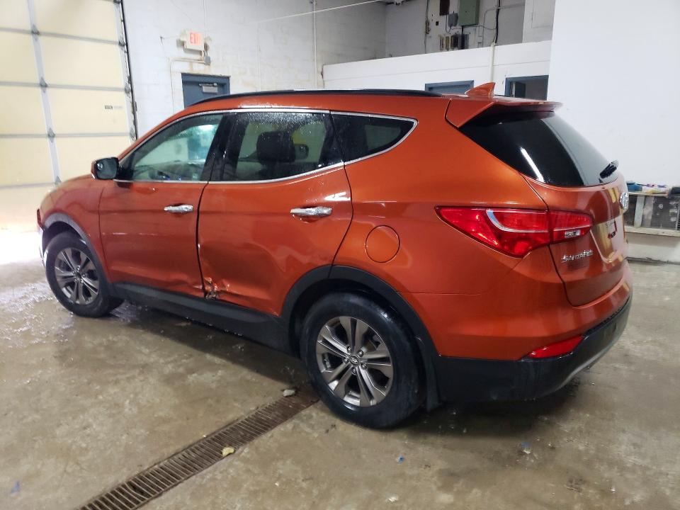 2013 Hyundai Santa fe VIN 5XYZUDLBXDG055832 COPART salvage auction — SIDE, OH - CERT OF TITLE-SALVAGE, sold $1,150 on 2026-07-30 (photo 2)