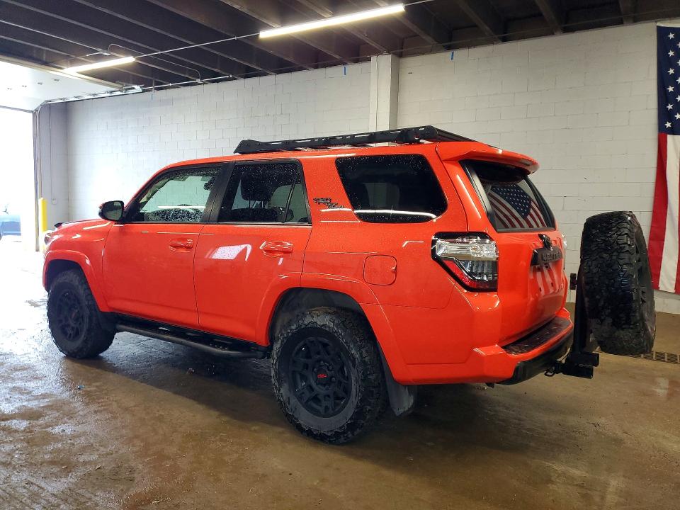 2024 Toyota 4runner VIN JTERU5JR6R6257790 COPART salvage auction — FRONT END, Ia - Cert Of Title-Salvage Title, sold $23,000 on 2026-07-09 (photo 2)