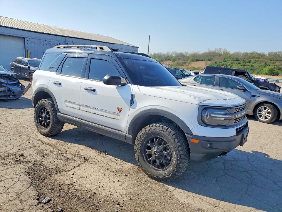 2023 Ford Bronco VIN 3FMCR9D97PRE12759 COPART salvage auction — HAIL, IL - SALVAGE CERTIFICATE, sold $9,300 on 2026-07-03 (photo 4)