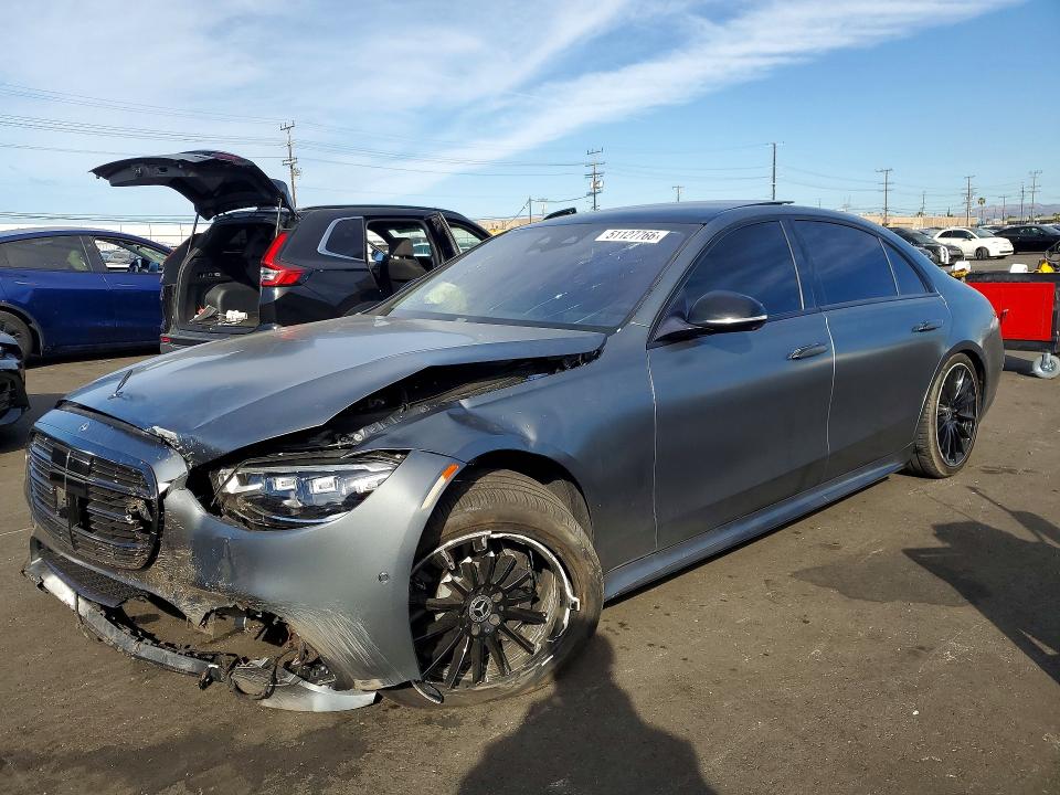 2023 Mercedes-benz S-klasse VIN W1K6G6DB0PA189148 — COPART salvage auction photo