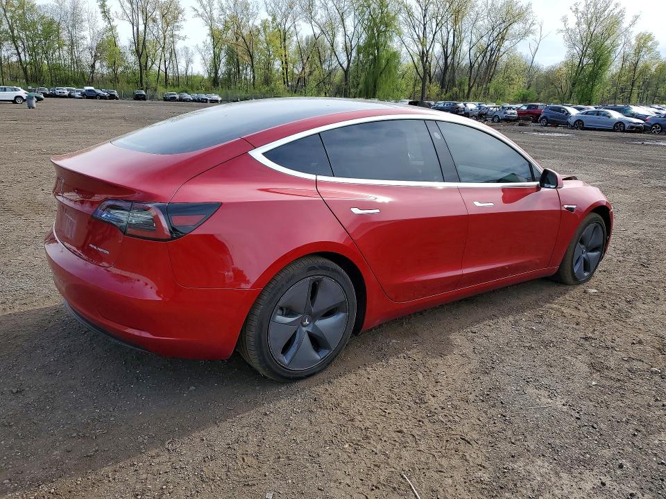 2018 Tesla Model 3 VIN 5YJ3E1EB1JF146151 COPART salvage auction — FRONT END, Salvage Title, sold $6,700 on 2026-07-14 (photo 3)