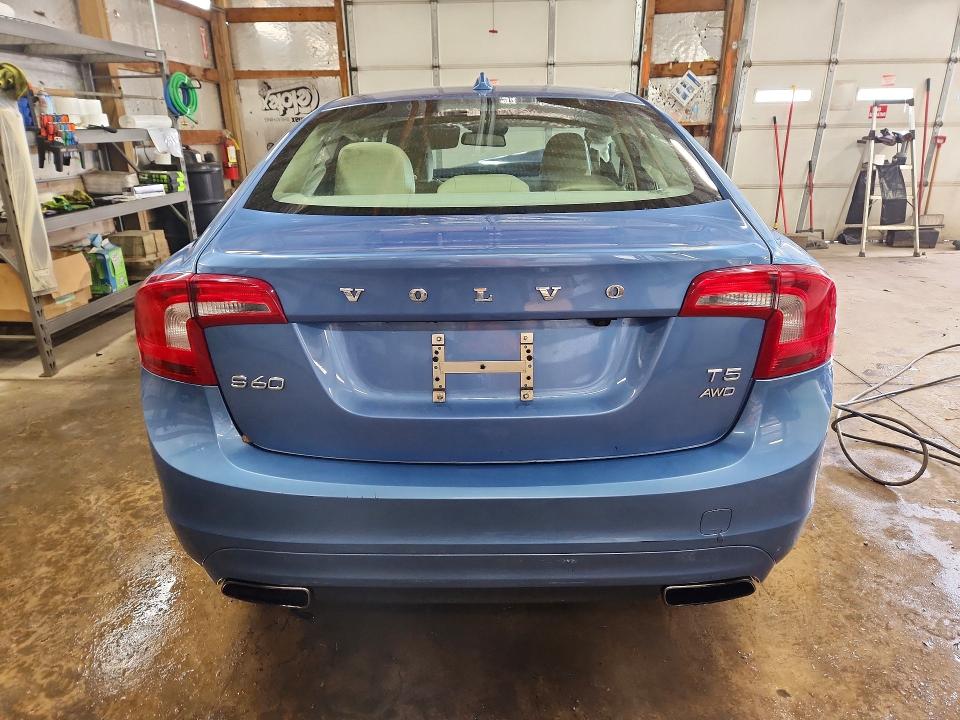 2014 Volvo S60 VIN YV1612FH3E1284333 COPART salvage auction — FRONT END, Il - Salvage Certificate, sold $450 on 2026-08-17 (photo 6)
