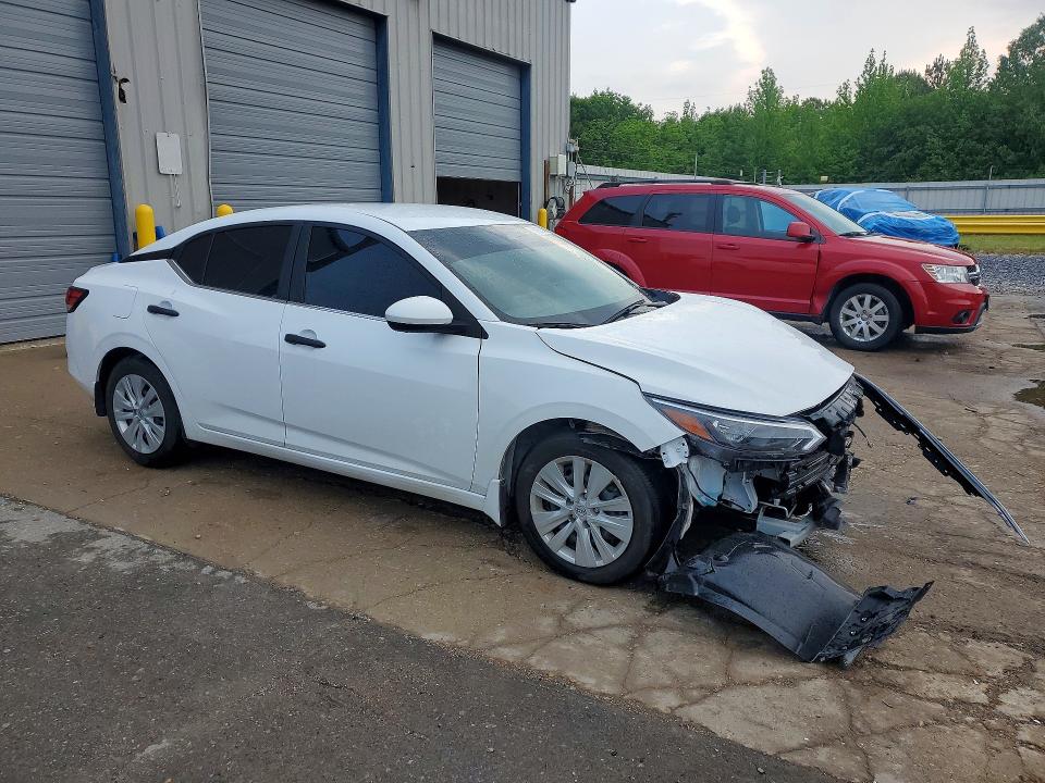 2024 Nissan Sentra VIN 3N1AB8BVXRY210410 COPART salvage auction — FRONT END, TN - SALVAGE CERTIFICATE, sold $4,950 on 2026-07-09 (photo 4)