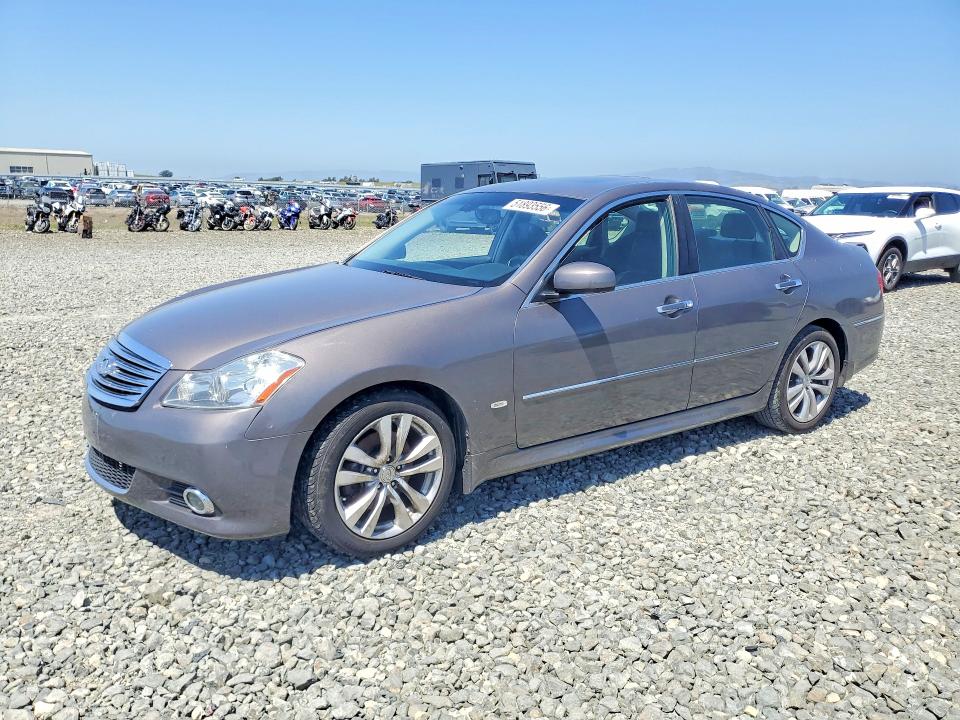 2008 Infiniti M VIN JNKAY01E08M601919 COPART salvage auction — FRONT END, Id - Salvage Certificate Of Title, sold $700 on 2026-07-23 (photo 1)