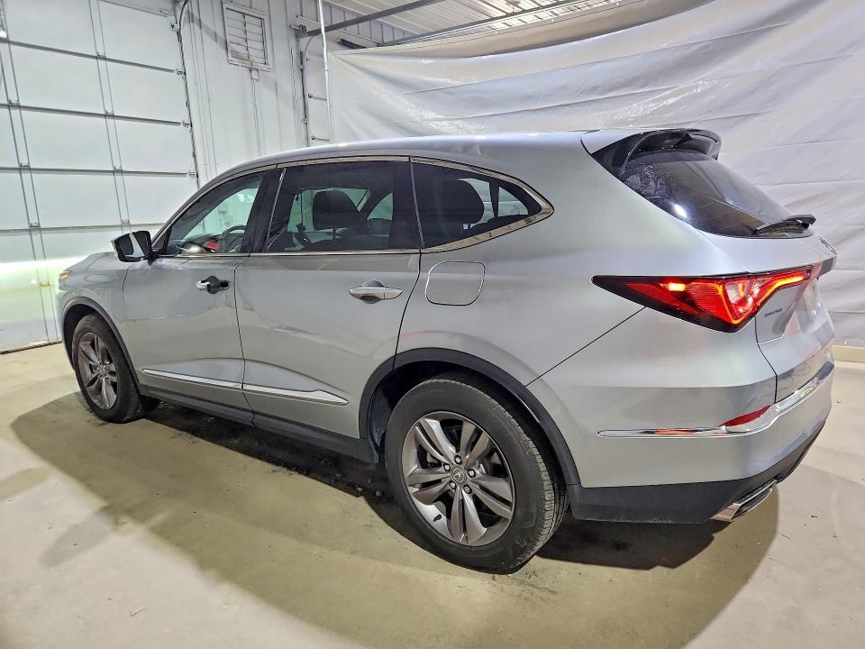 2024 Acura Mdx VIN 5J8YE1H39RL028143 COPART salvage auction — SIDE, Nh - Cert Of Title-Salvage, sold $17,000 on 2026-07-02 (photo 2)