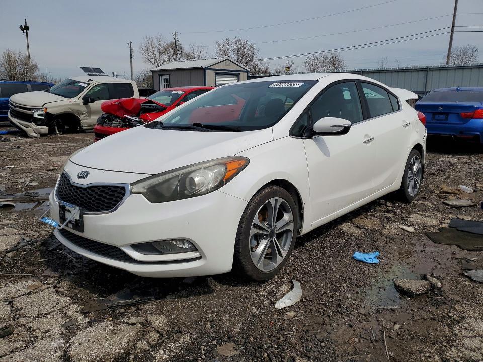 2016 Kia Forte VIN KNAFX4A89G5553211 COPART salvage auction — REAR END, In - Certificate Of Title, sold $1,650 on 2026-07-06 (photo 1)