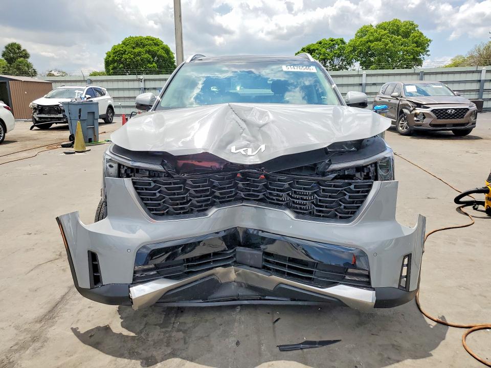 2025 Kia Sorento VIN 5XYRH4JF2SG397864 COPART salvage auction — FRONT END, FL - CERT OF TITLE SLVG REBUILDABLE, sold $11,700 on 2026-07-13 (photo 5)
