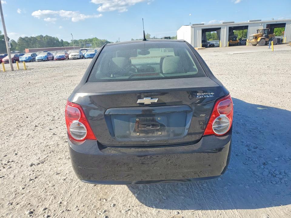 2013 Chevrolet SONIC VIN 1G1JA5SH7D4171496 COPART salvage auction — FRONT END, AL - CERT OF TITLE-SALVAGE TITLE, sold $225 on 2026-07-09 (photo 6)