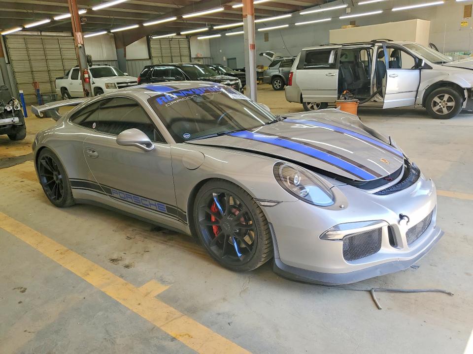 2014 Porsche 911 VIN WP0AC2A91ES183618 COPART salvage auction — FRONT END, NC - SALVAGE CERTIFICATE OF TITLE, sold $50,500 on 2026-07-23 (photo 4)