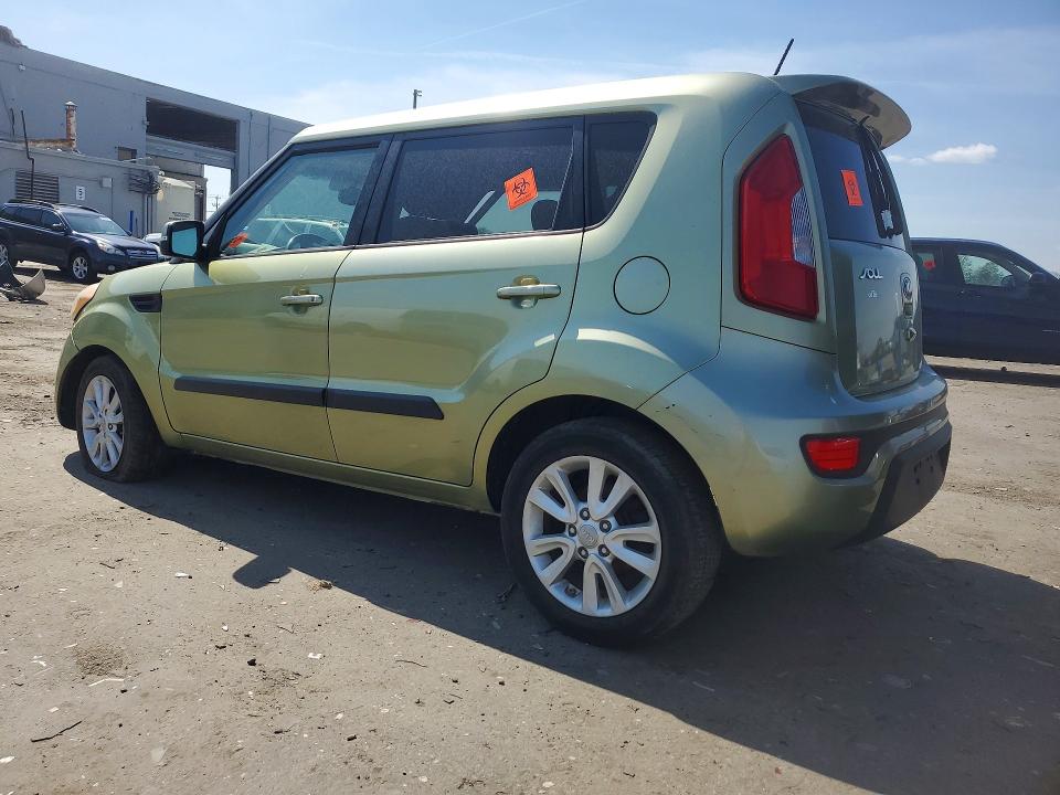 2013 Kia Soul VIN KNDJT2A60D7515149 COPART salvage auction — FRONT END, Va - Cert Of Title - Salvage, sold $375 on 2026-07-08 (photo 2)