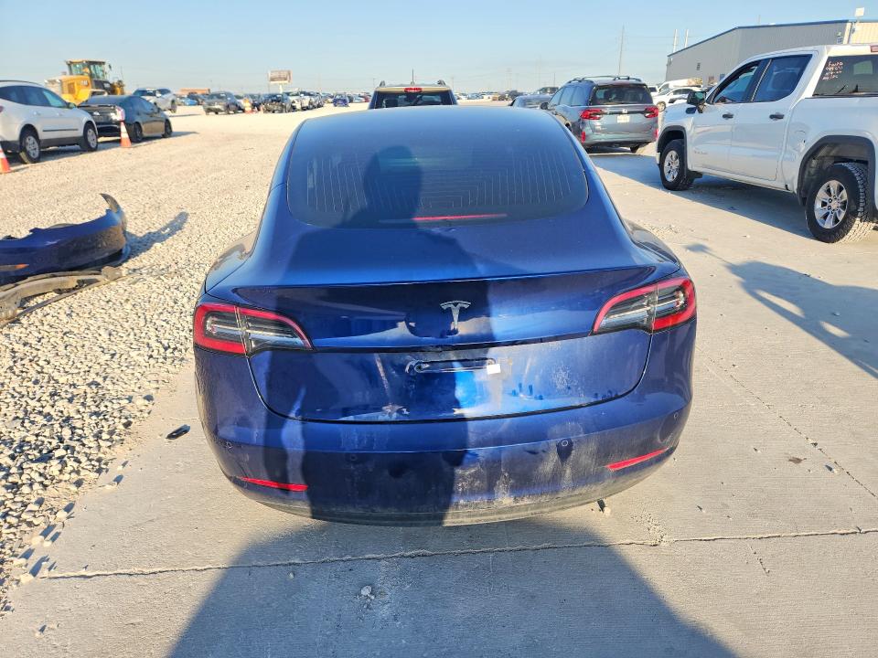 2020 Tesla Model 3 VIN 5YJ3E1EB5LF617625 COPART salvage auction — SIDE, Tx - Certificate Of Title, sold $175 on 2026-07-28 (photo 6)