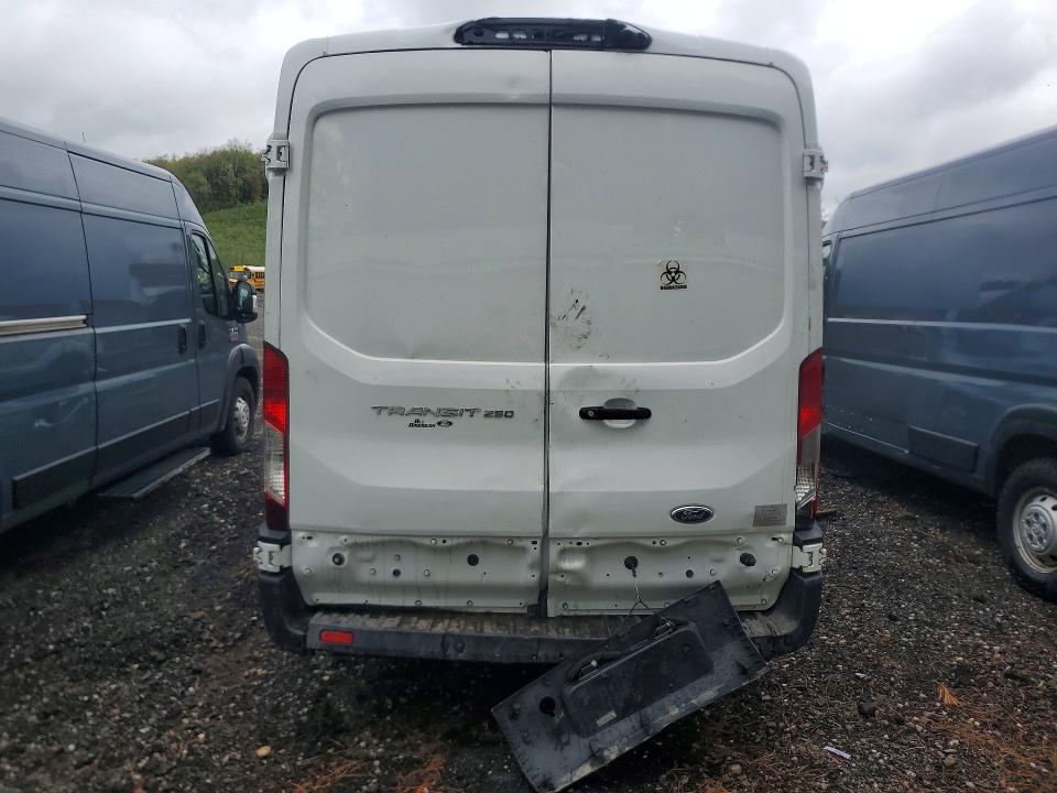 2023 Ford Transit VIN 1FTBR1C80PKB87437 COPART salvage auction — FRONT END, Ny - Mv907A-Parts Only W/Lienholder (P), sold $8,700 on 2026-07-11 (photo 6)