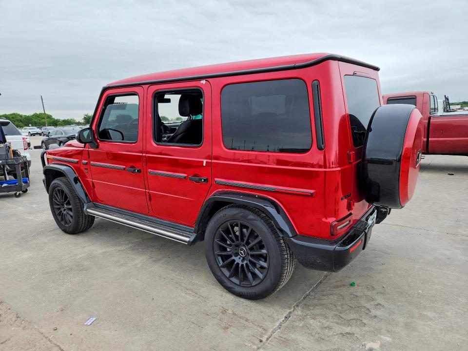 2021 Mercedes-benz G-klasse VIN W1NYC6BJ2MX421470 COPART salvage auction — SIDE, TX - CERTIFICATE OF TITLE, sold $52,500 on 2026-07-23 (photo 2)
