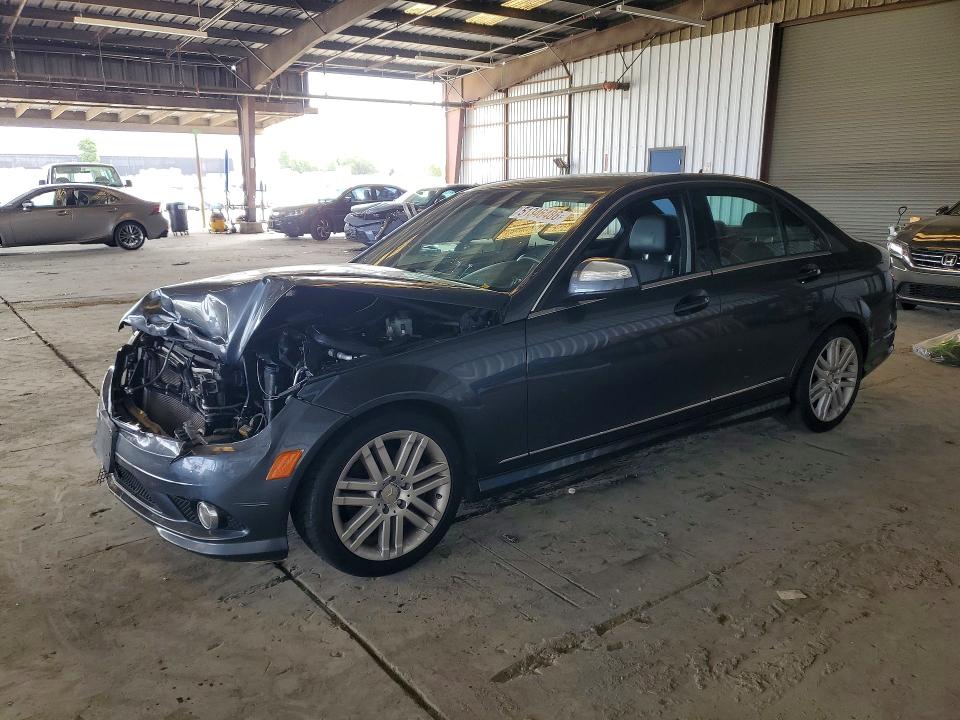 2009 Mercedes-benz C-klasse VIN WDDGF54X89R083211 COPART salvage auction — FRONT END, Ca - Salvage Certificate, sold $325 on 2026-07-02 (photo 1)
