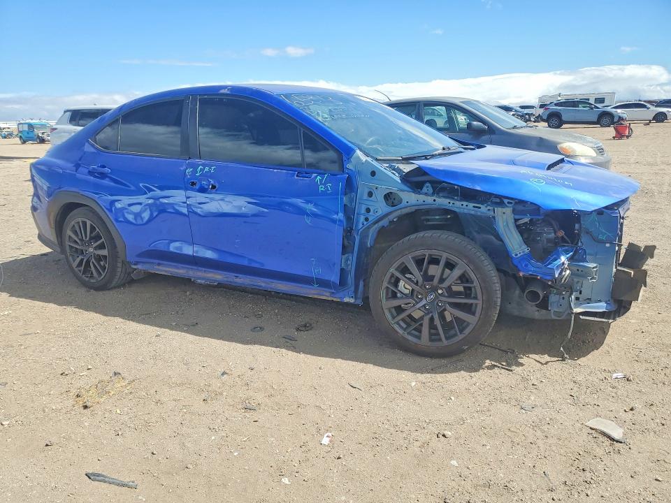 2024 Subaru Wrx VIN JF1VBAH65R9800547 COPART salvage auction — FRONT END, Ca - Salvage Certificate, sold $8,100 on 2026-07-06 (photo 4)