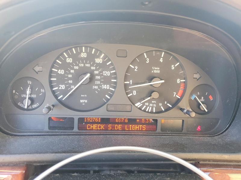 2003 BMW 5er VIN WBADT43453G027153 COPART salvage auction — FRONT END, Nc - Salvage Certificate Of Title, sold $225 on 2026-08-19 (photo 9)