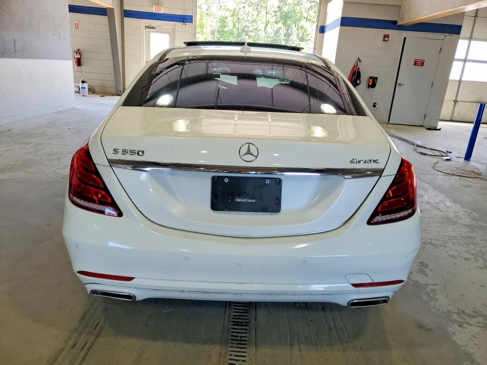 2016 Mercedes-benz S-klasse VIN WDDUG8FB1GA263368 COPART salvage auction — FRONT END, Va - Certificate Of Title, sold $4,750 on 2026-07-10 (photo 6)