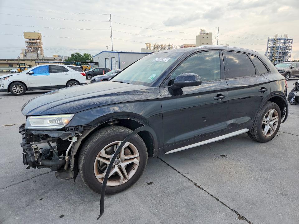 2018 Audi Q5 VIN WA1ANAFY9J2004069 COPART salvage auction — REAR END, La - Cert Of Title-Salvage, sold $3,550 on 2026-07-29 (photo 1)