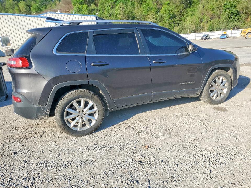 2016 Jeep Cherokee VIN 1C4PJMDB0GW186838 COPART salvage auction — FRONT END, Oh - Cert Of Title-Salvage, sold $600 on 2026-07-02 (photo 3)