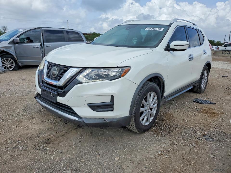 2019 Nissan Rogue VIN KNMAT2MT2KP538432 COPART salvage auction — MINOR DENT/SCRATCHES, FL - CERT OF TITLE SLVG REBUILDABLE (P), sold $2,250 on 2026-07-27 (photo 1)