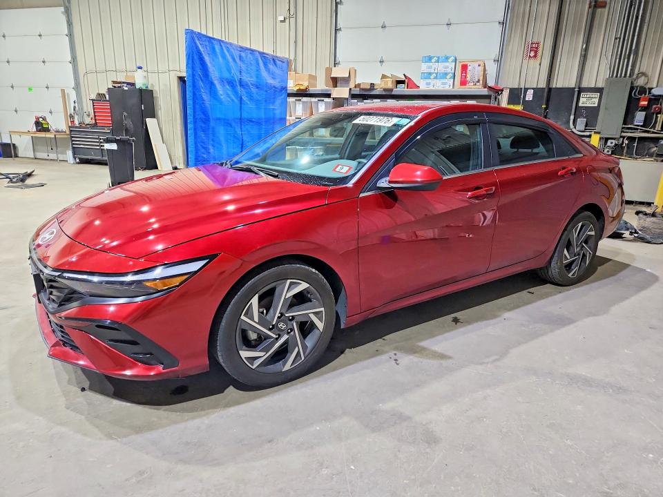2024 Hyundai Elantra VIN KMHLS4DG0RU716081 COPART salvage auction — FRONT END, Nh - Cert Of Title-Salvage, sold $5,000 on 2026-07-21 (photo 1)